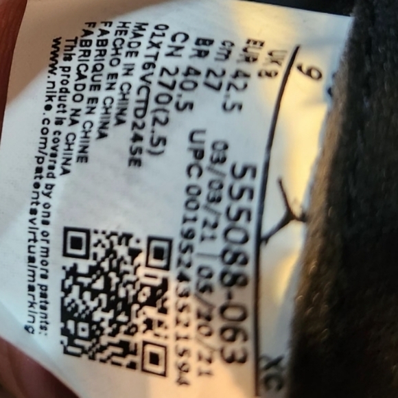 The Nike Air Jordan 1 Retro High OG Patent Bred - Picture 6 of 12